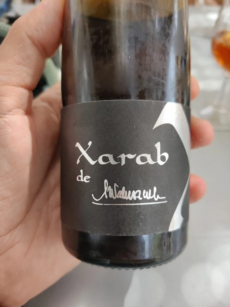 Xarab Barranco oscuro vino en Samambar