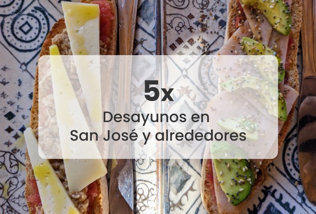 desayunar en san jose