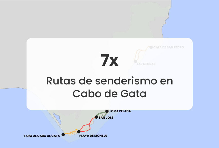 rutas de senderismo en cabo de gata